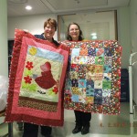 Quilt delivery at Evelina's